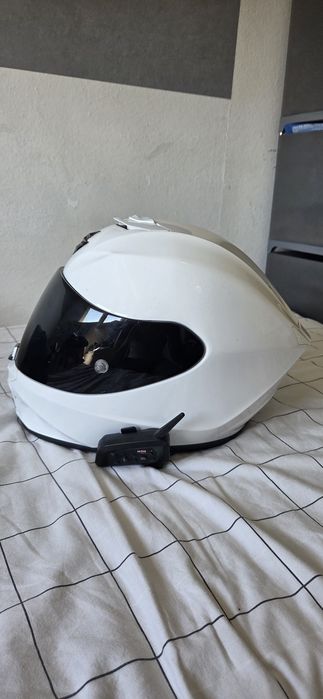 Capacete Scorpion EXO 391 Branco - Tam S - Ótimas Condições (+ Viseira Extra)