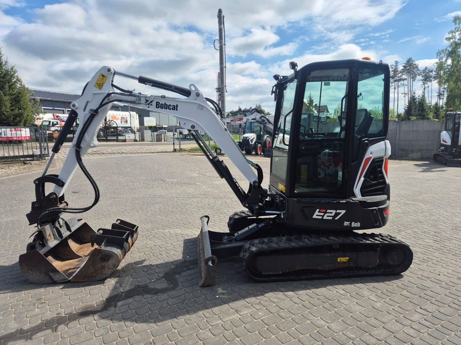 Bobcat E27  Koparka / Minikoparka BOBCAT E27 + 3 łyżki
