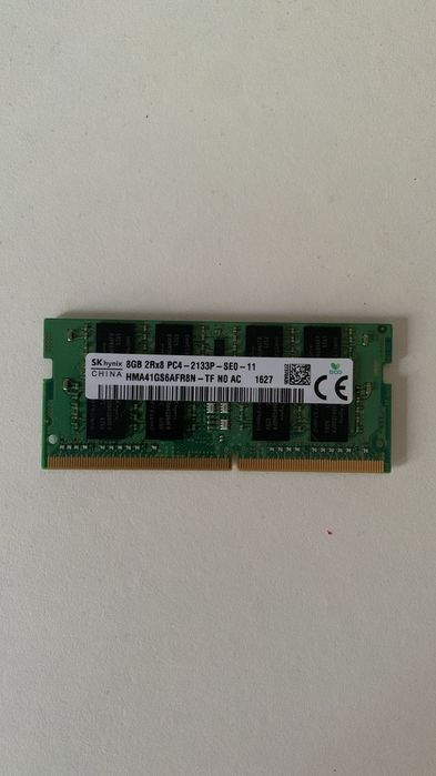 Memória ddr4 laptop 8gb