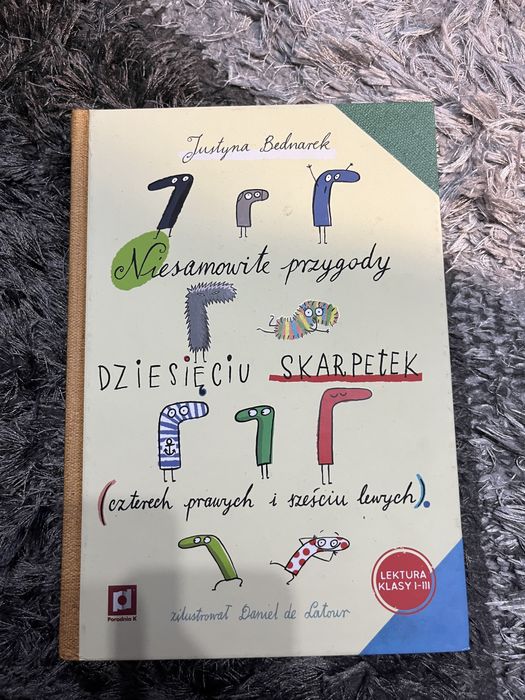 Niesamowite przygody 10 skarpetek Justyna Bednarek
