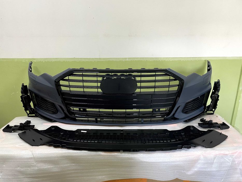 audi a6 c8 2018-2024р s line бампер передній в зборі Ауді а6 ц8 Ауди шрот розборка разборка
