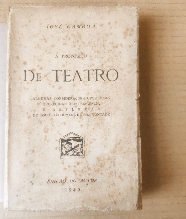 TEATRO E TEORIA TEATRAL - Vários Livros