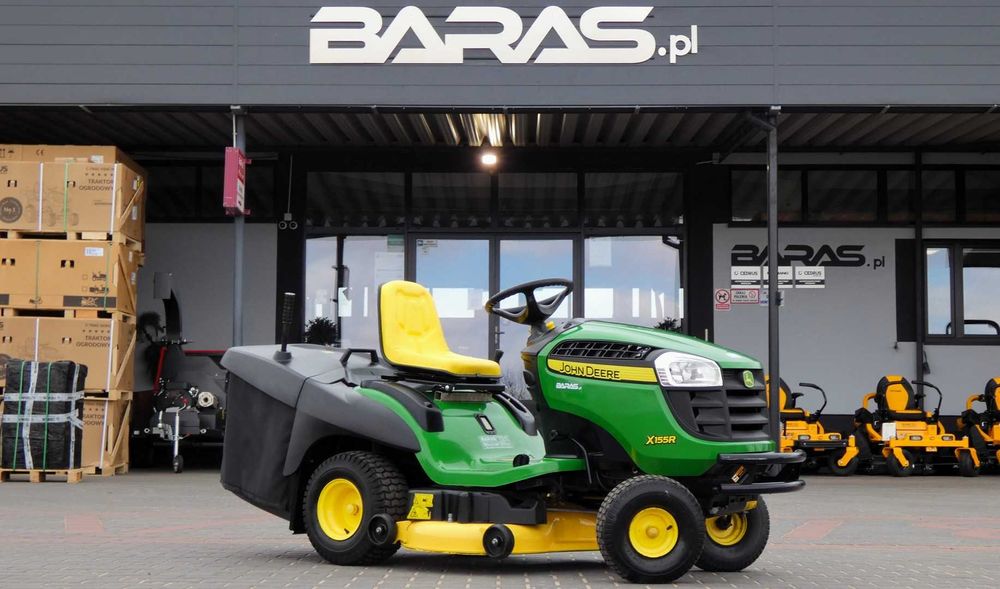 Traktorek kosiarka JOHN DEERE X155R B&S 2 Cylindry (090401.6) - Baras