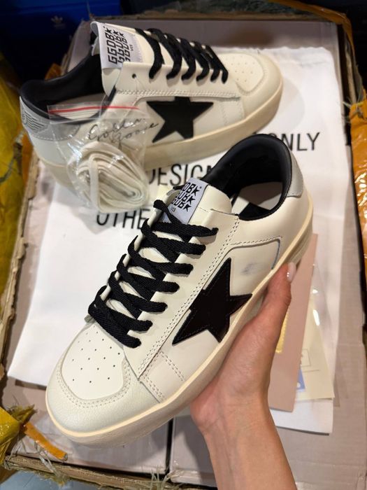 Нова поставка! Golden Goose GGDB Stardan White Black