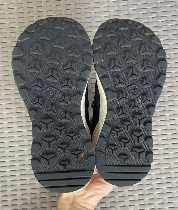 Quechua waterproof ботинки 30-31 размер детские трекинговые синие