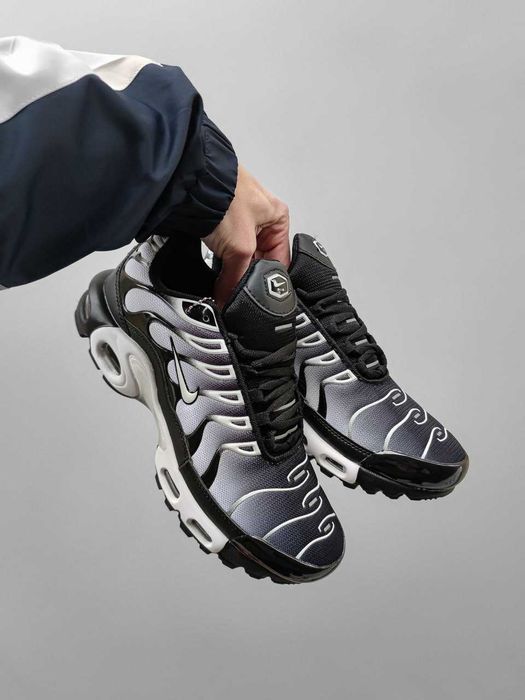 !SALE! Nike Air Max TN Plus Black White 37 38 39 40 41 42 43 44 45 46