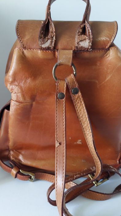 Mochila em pele Ted Benson