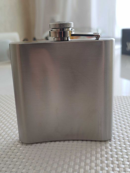 Дорожная подарочная фляжка фляга 6oz, 180мл