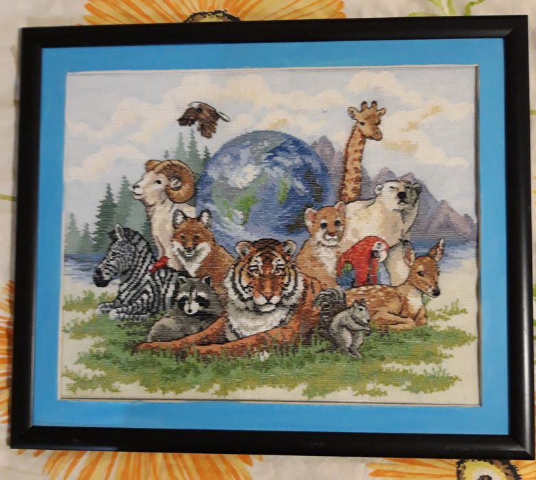 Вышитая картина