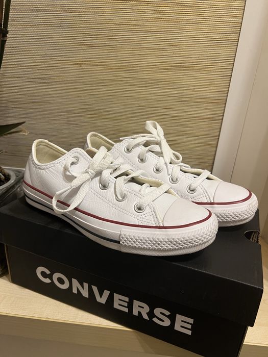 Oryginalne trampki Converse AllStar skórzane białe 36 Unisex