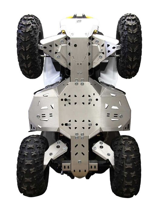 Захист днища квадроцикла Can-Am Polaris Cfmoto Yamaha пластик алюміній