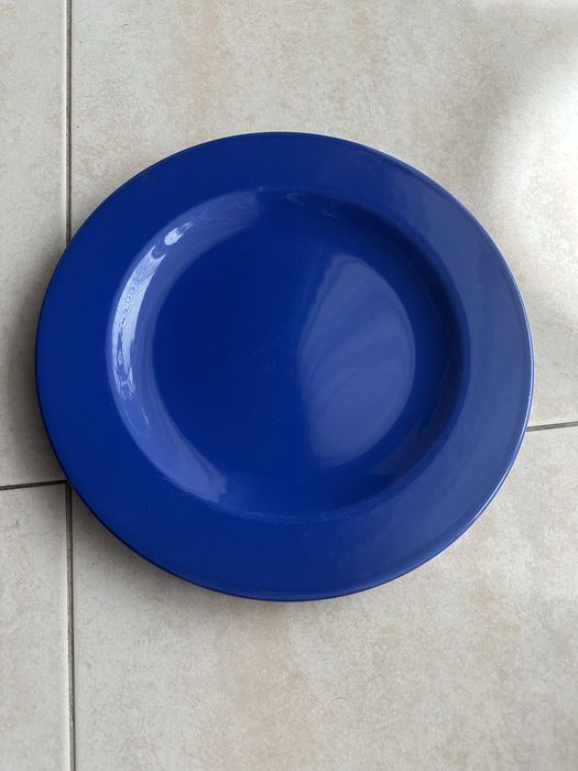 Conjunto 18 peças de Refeição Cerâmica Azul