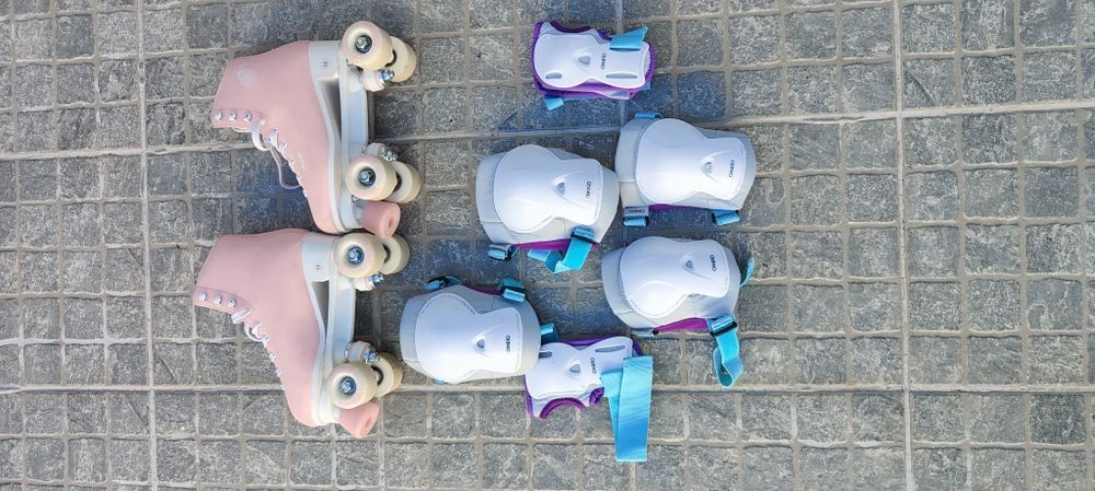 Patins 38 com proteções