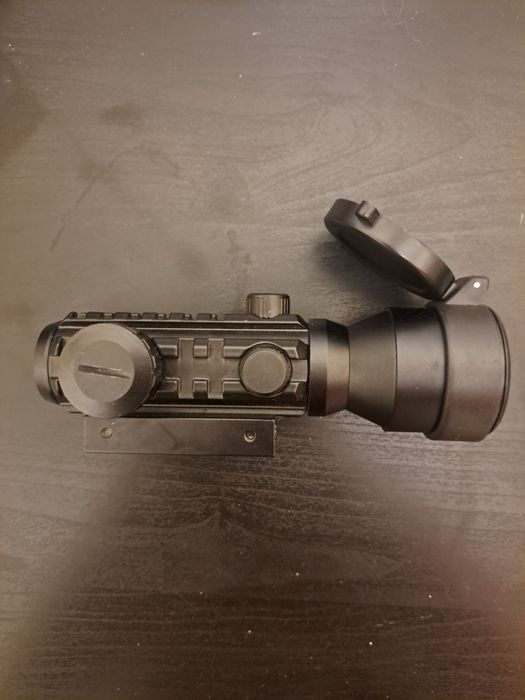 Mira com ampliação airsoft 2x42 Red/Green Dot