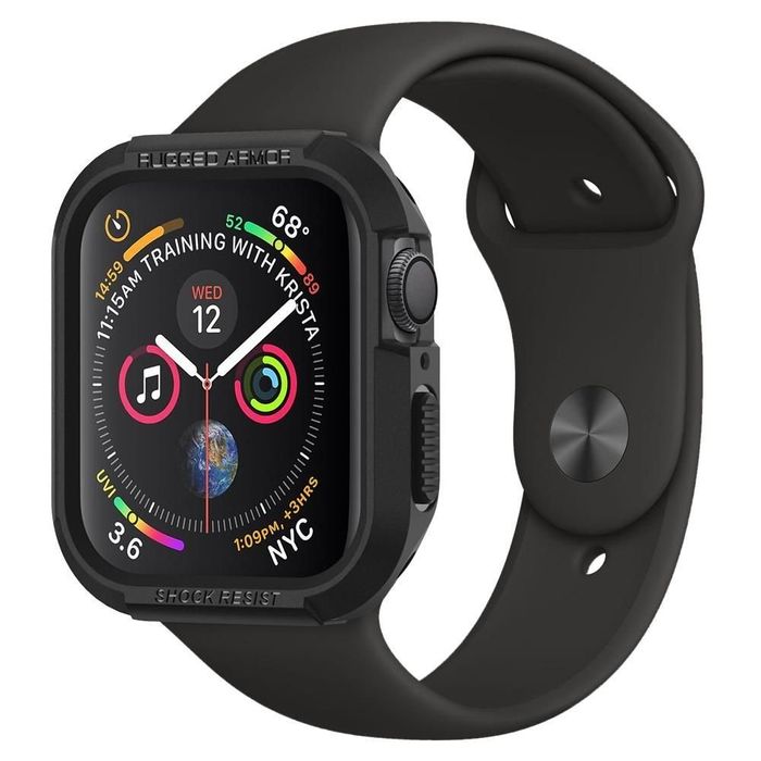 Etui Spigen Rugged Armor Do Apple Watch 4 (44Mm) Black