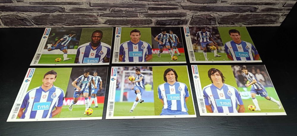 Cromos autocolantes caderneta Tetramagníficos - Ver Nºs  disponíveis