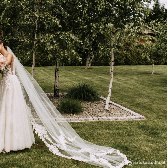 Suknia ślubna Joanna Rosa + gratis 3 m welon