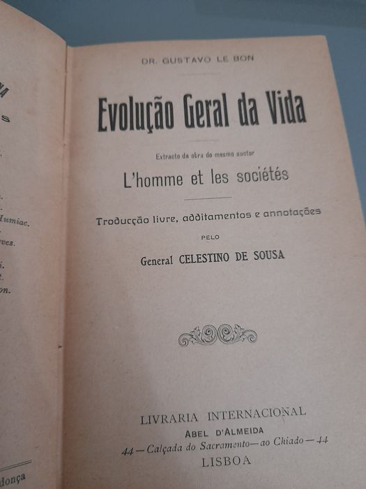 Le Bon -Evolução Geral da Vida