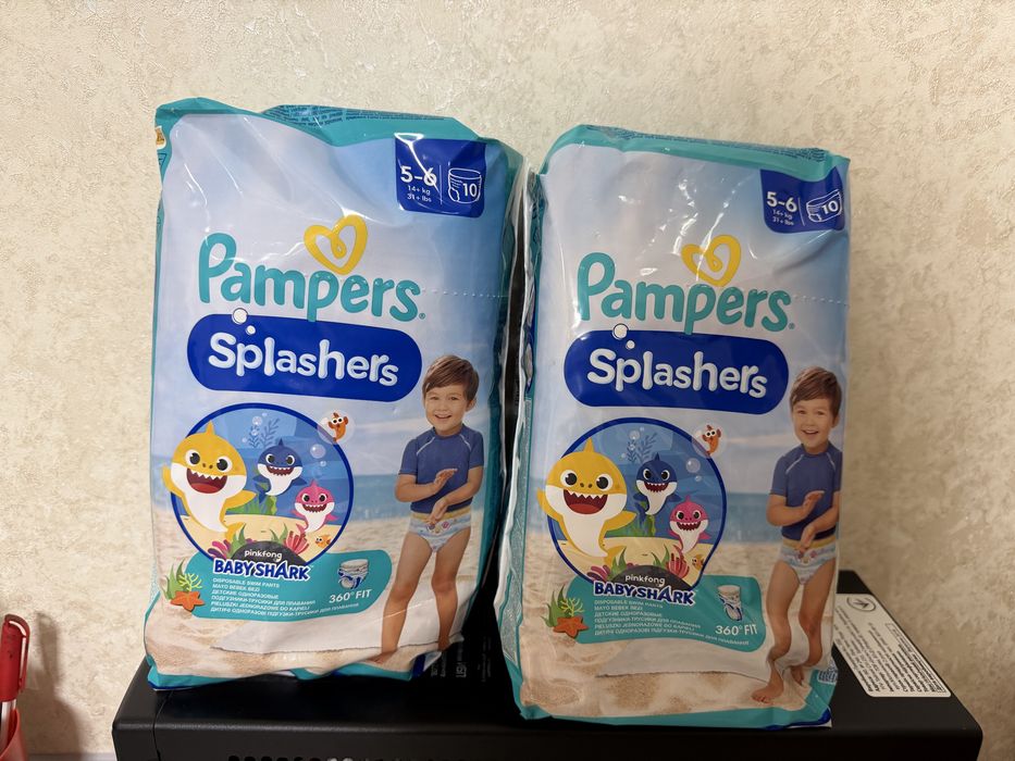 Pampers Splashers 5-6 (14+ кг) для плавання