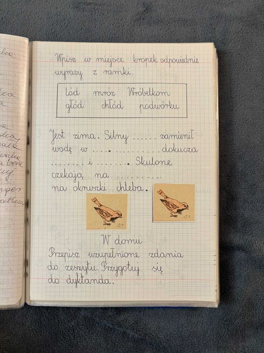 Archiwalne materiały nauczania lata 90/2000 Karty pracy, sprawdziany, metodyka