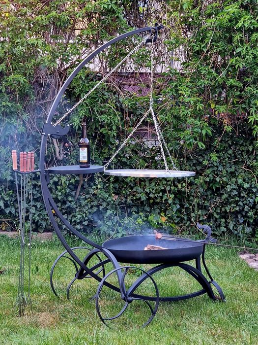 Grill  ogrodowy stalowy