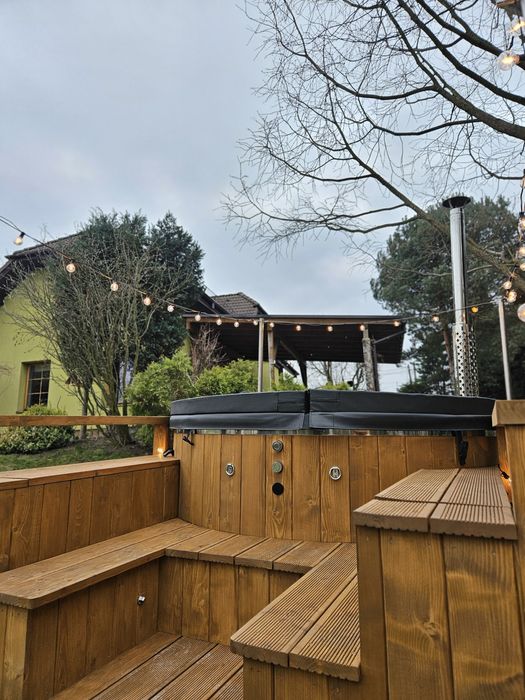 Mobilna Balia Jacuzzi na wynajem CiepłoTu