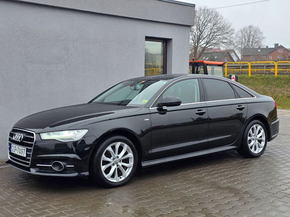 Audi A6 Limousine 2.0D, 190KM, Quattro, S-LINE, Polski salon