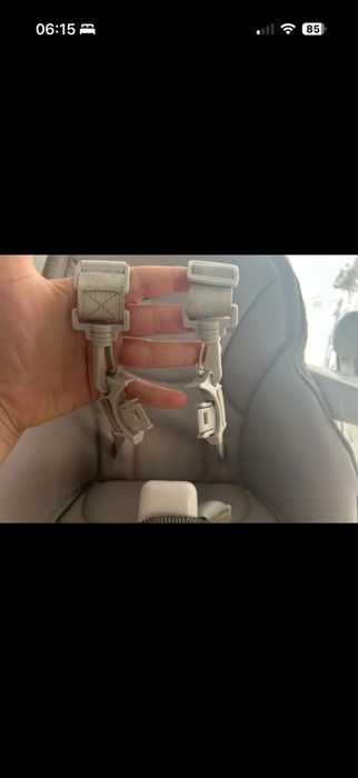 Bujaczek i krzesełko do karmienia.