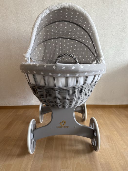 Плетена люлька-кроватка