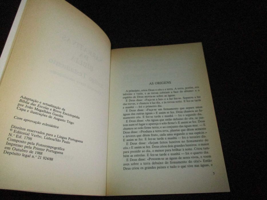 Livro Narrativas da Bíblia Antigo Testamento Verbo