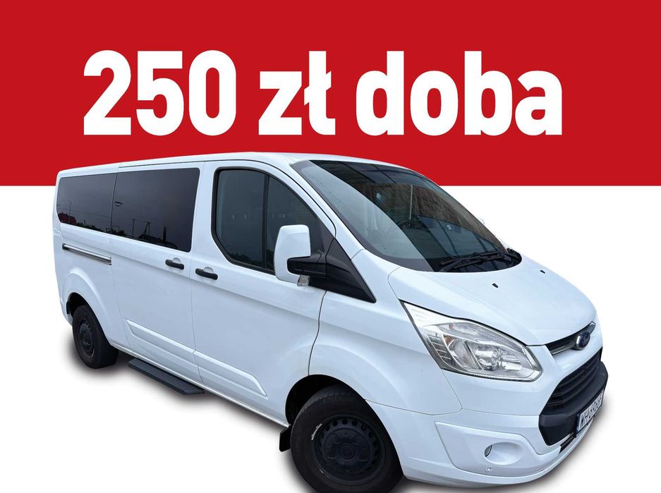 Wynajem busa 9 osobowy Ford Custom Long