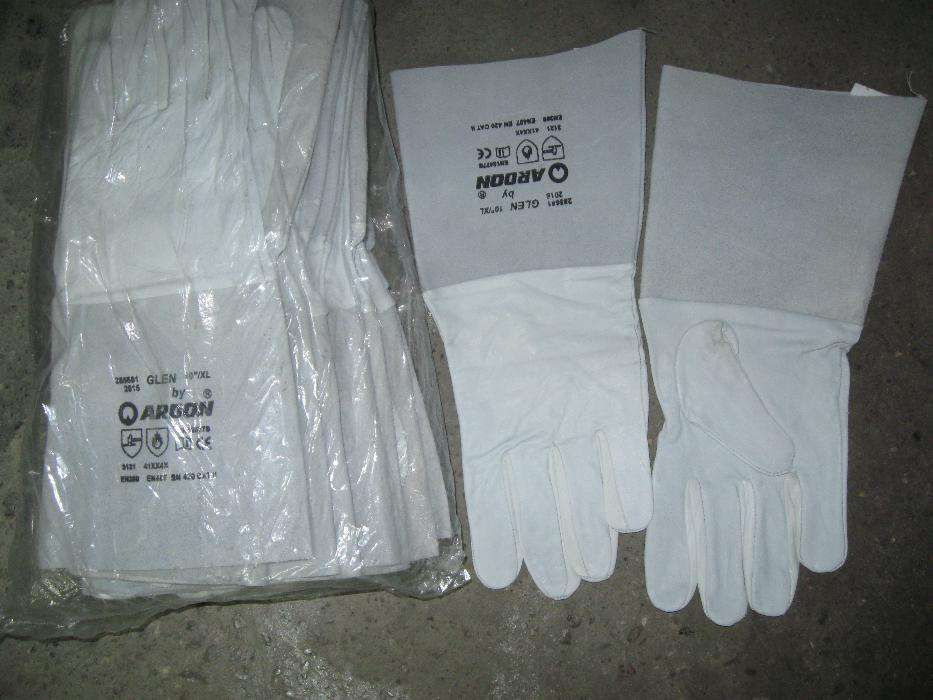 Rękawice robocze spawalnicze skórzane ardon kozia skóra