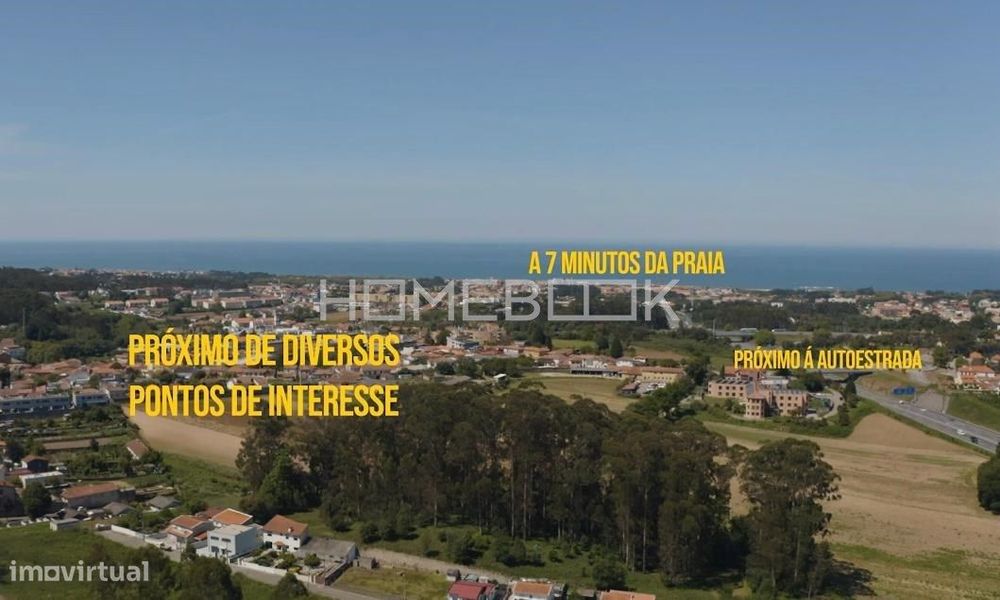 Terreno Urbano perto da Praia do Senhor da Pedra, VN Gaia.
