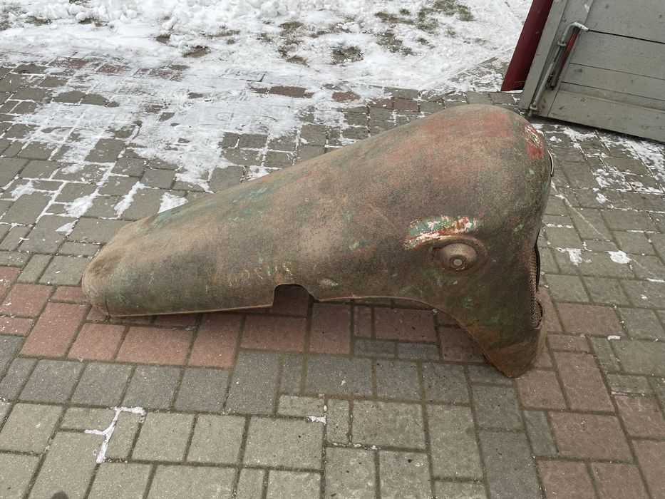 Maska silnika Ursus c328 emblemat maska zabytek