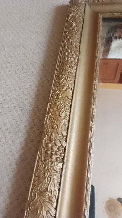 Lustro stare duże ładna rama