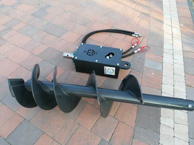 Wiertnica hydrauliczna dołownik minikoparki ładowarki traktora Wysyłka