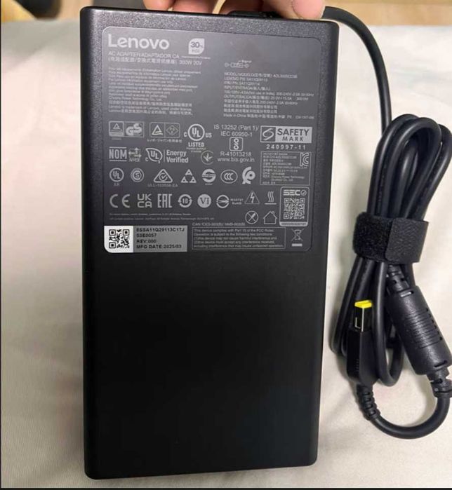блок живлення Lenovo Legion 5 Pro 16ADR10 16AFR10 16IRX10 R9000P Y9000P 2025 - 300W