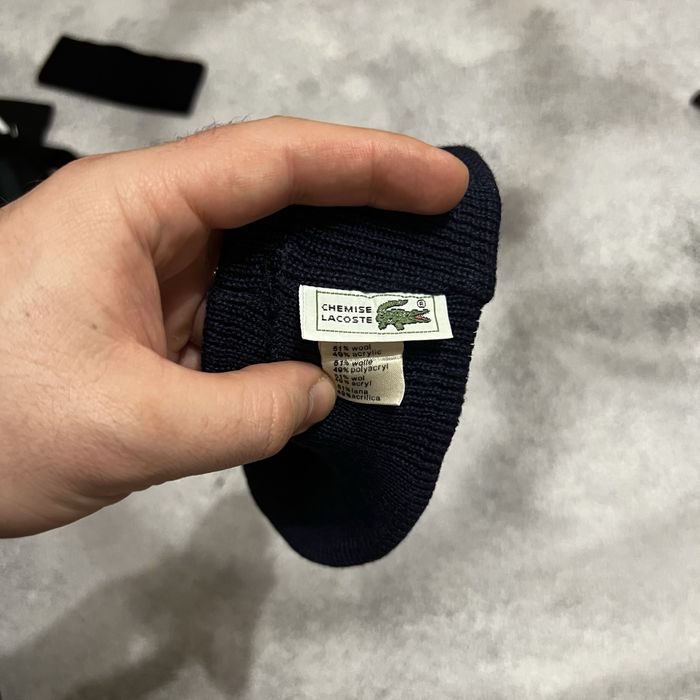 Зимова повʼязка на голову Lacoste оригінальна лакост