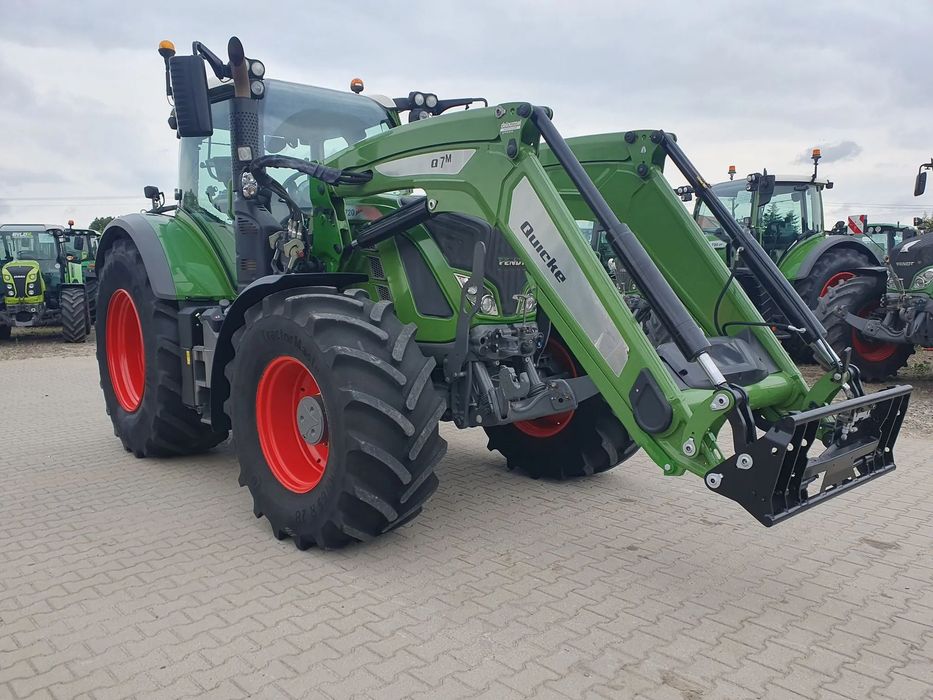 Fendt 720 Vario ProfiPlus  2018 rok Przedni TUZ , amortyzacja osi i kabiny, pneumatyka, ładowacz