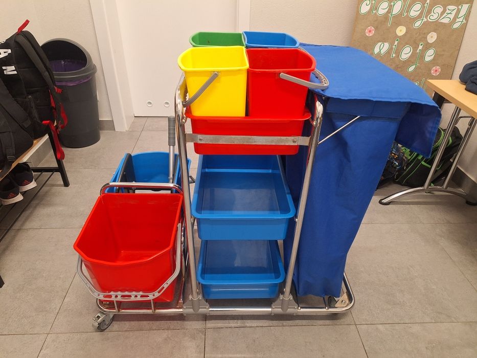 Zestaw do sprzątania profesjonalny wózek