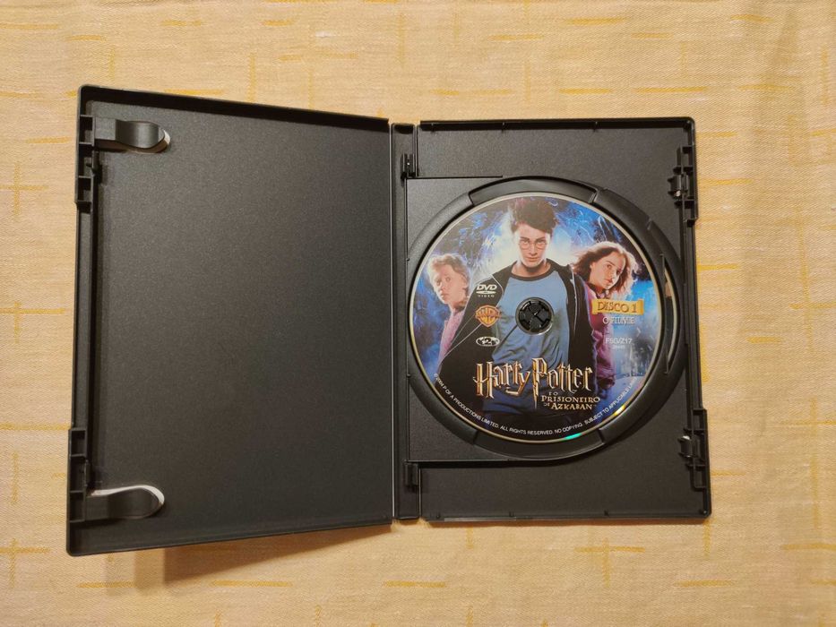 DVDs Harry Potter 1, 2 e 3