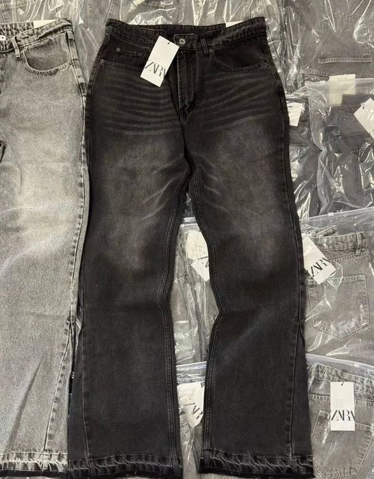 джинсы Zara flared клеш bootcut