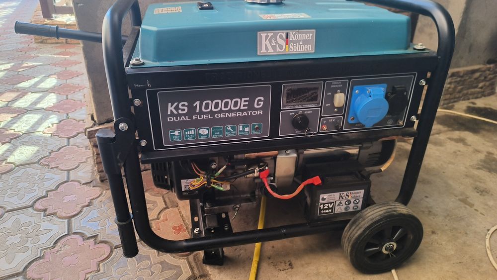 Генератор ks 10000e g 8квт tri fuel