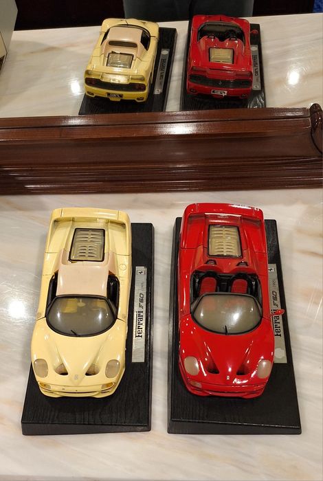 Carros coleção Ferrari