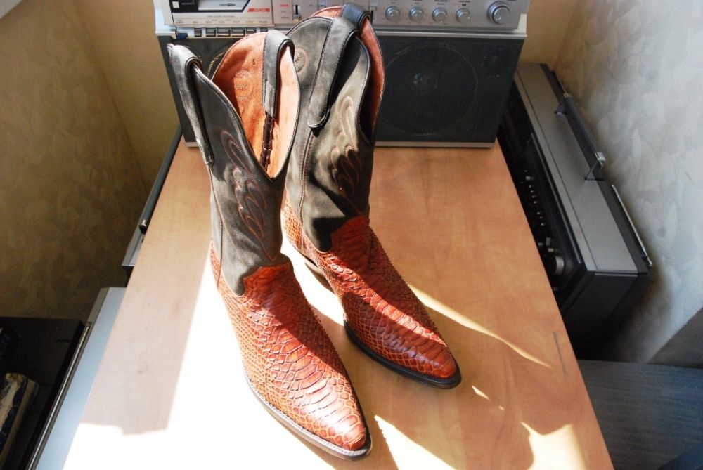 Ковбойские сапоги(питон) MARLBORO Classics(Мексика)Ручная работа