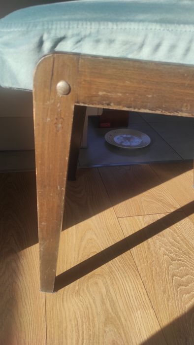Krzesło PRL model AGA po renowacji