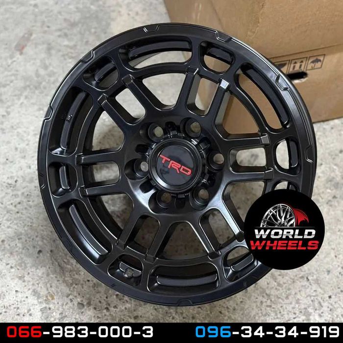Диски TRD R17 6x139.7 Toyota Prado Lexus GX FJ Cruiser Mitsubishi L200