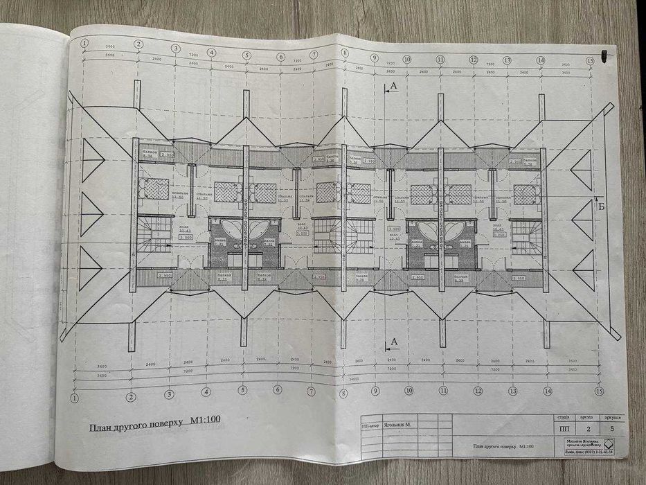 4 спарені котеджі з дерев'яного зрубу в селі Тухля!