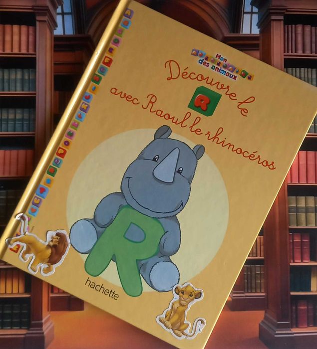 Livro infantil "Mon abécédaire des animaux