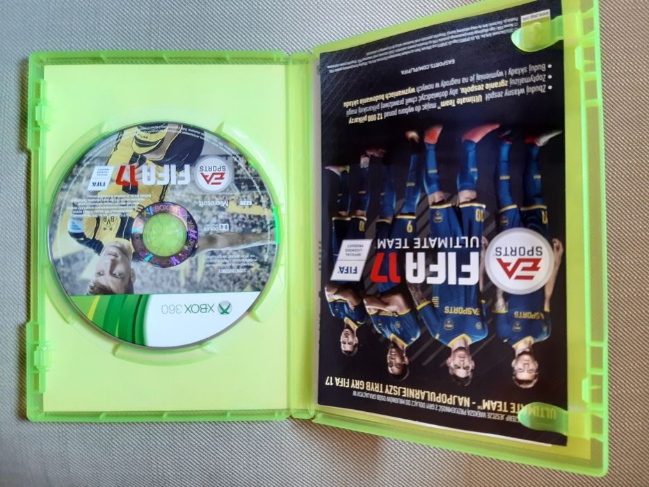 Gra FIFA 17 PL na konsolę xbox 360